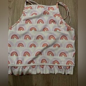 Kortni jeane 8/9 rainbow squared up top